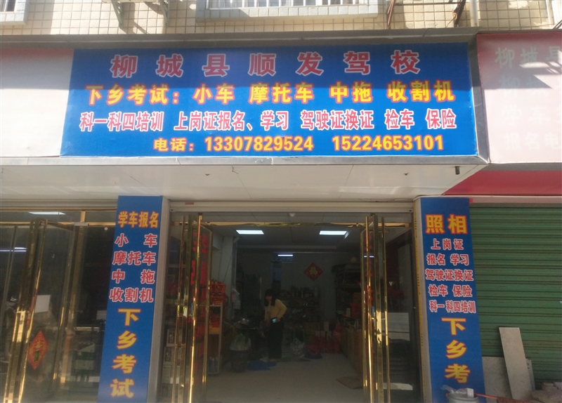 柳城順發駕照的圖標