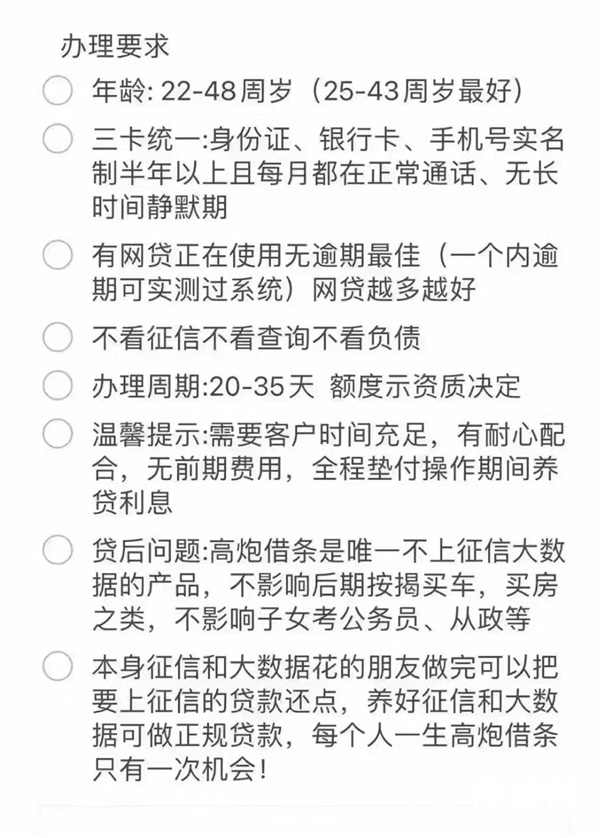 正規(guī)貸款